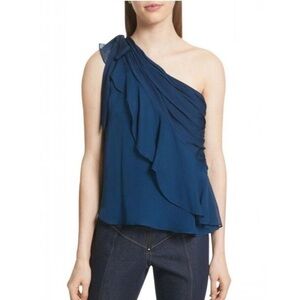 Cinq a Sept One Shoulder Top